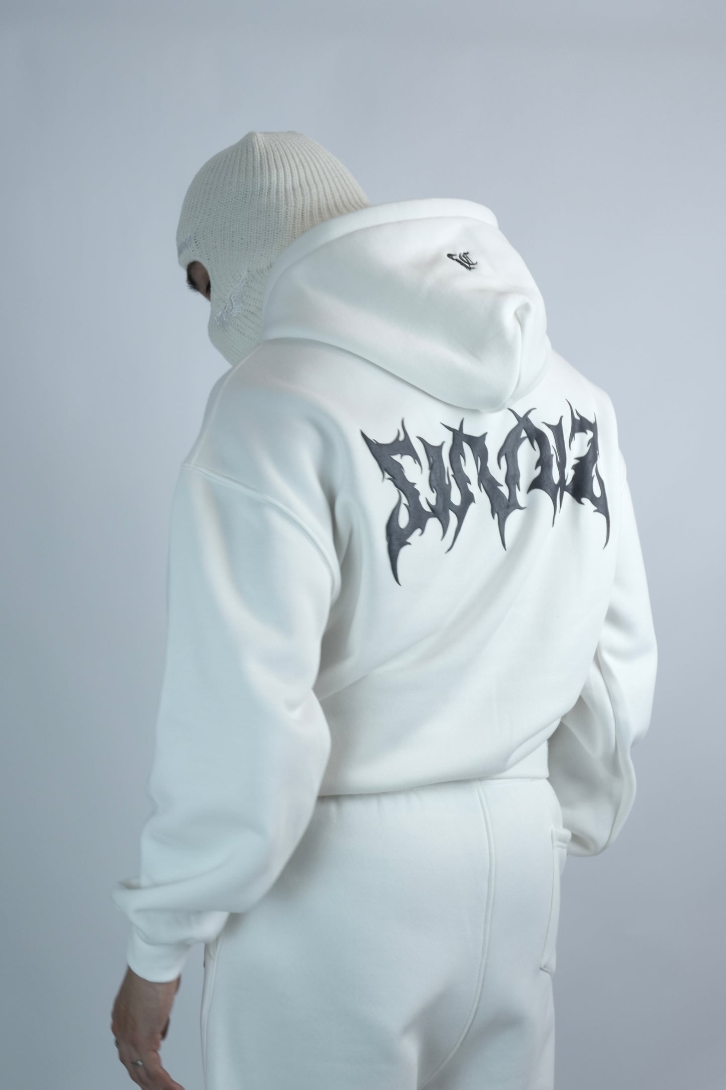 Aura Polar White Hoodie