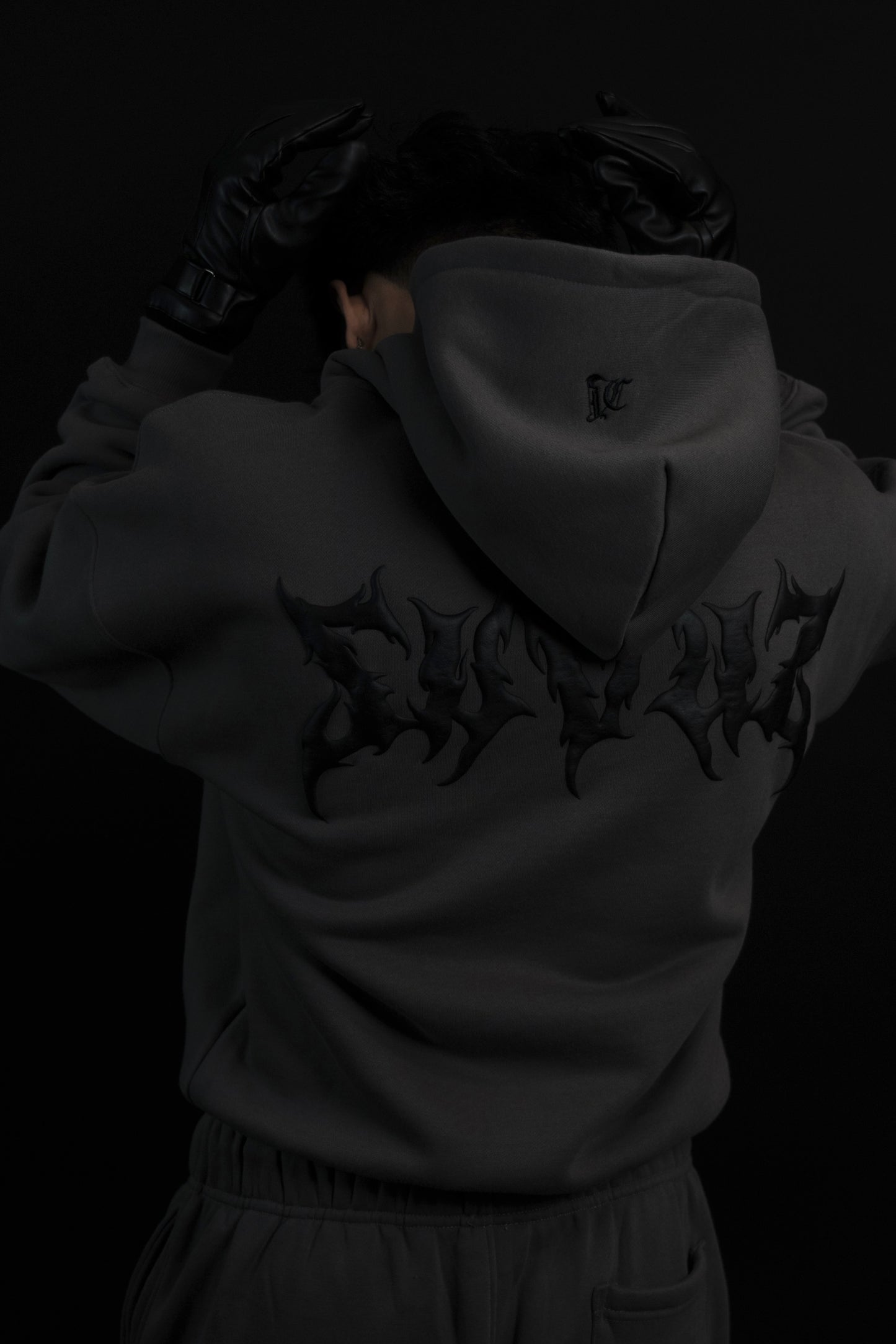 Aura Mist Grey Hoodie