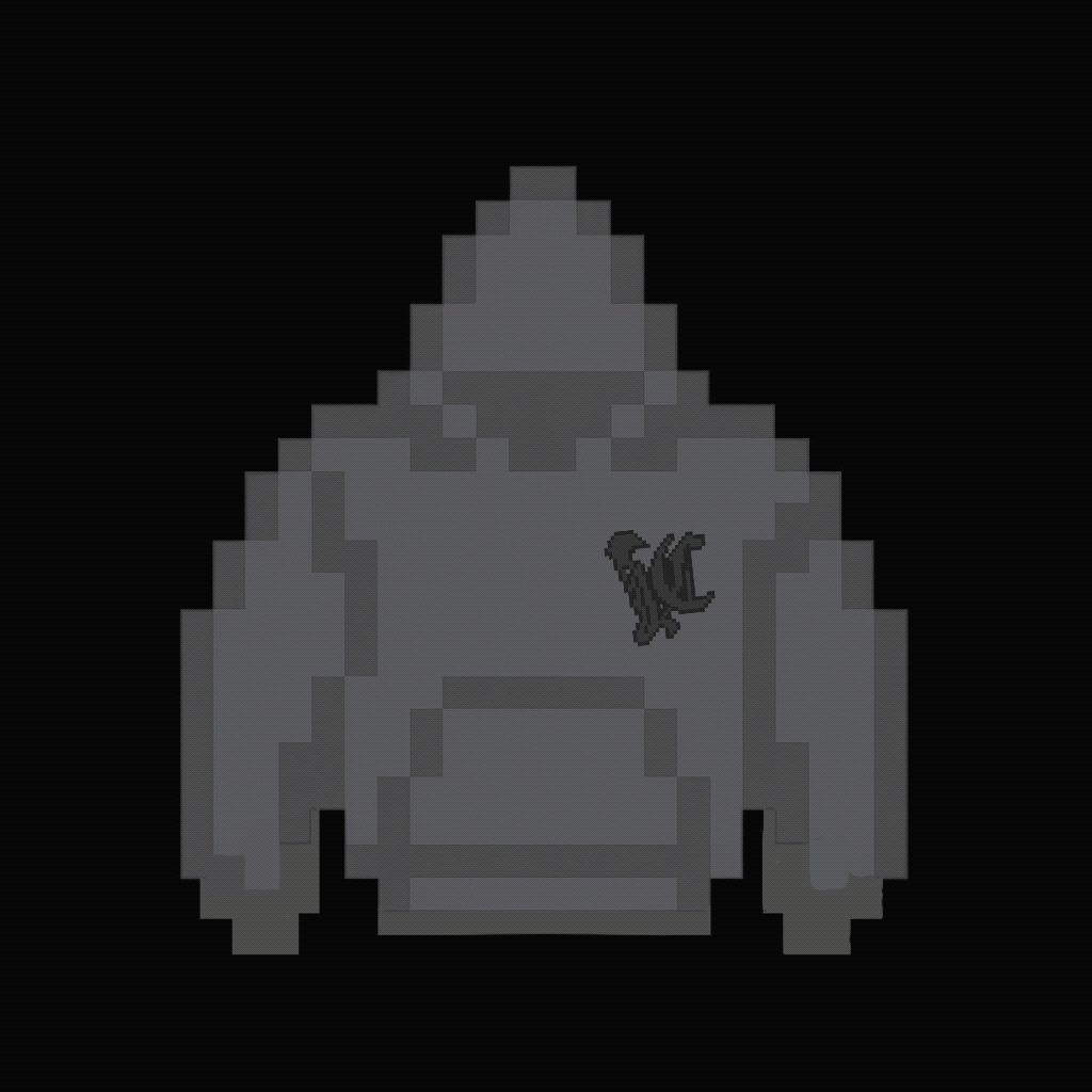 Aura Mist Grey Hoodie