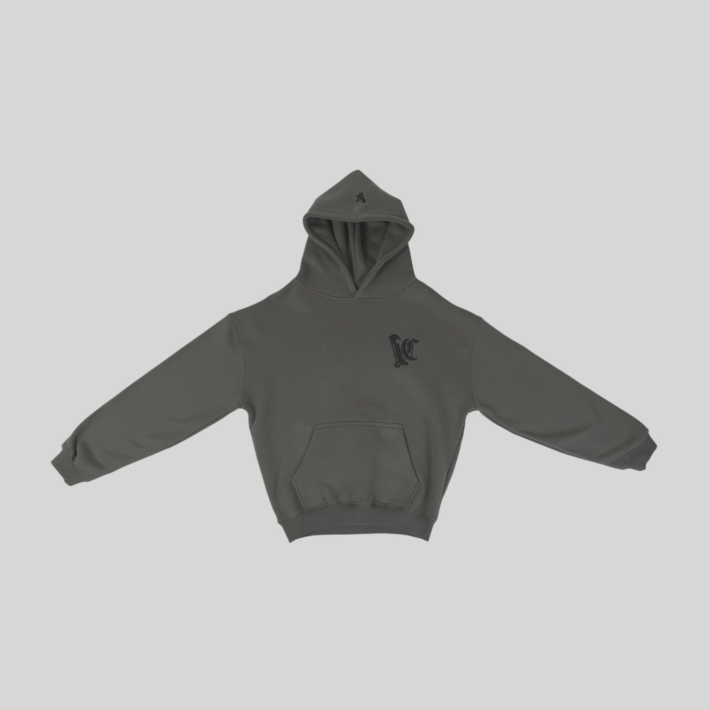 Aura Mist Grey Hoodie