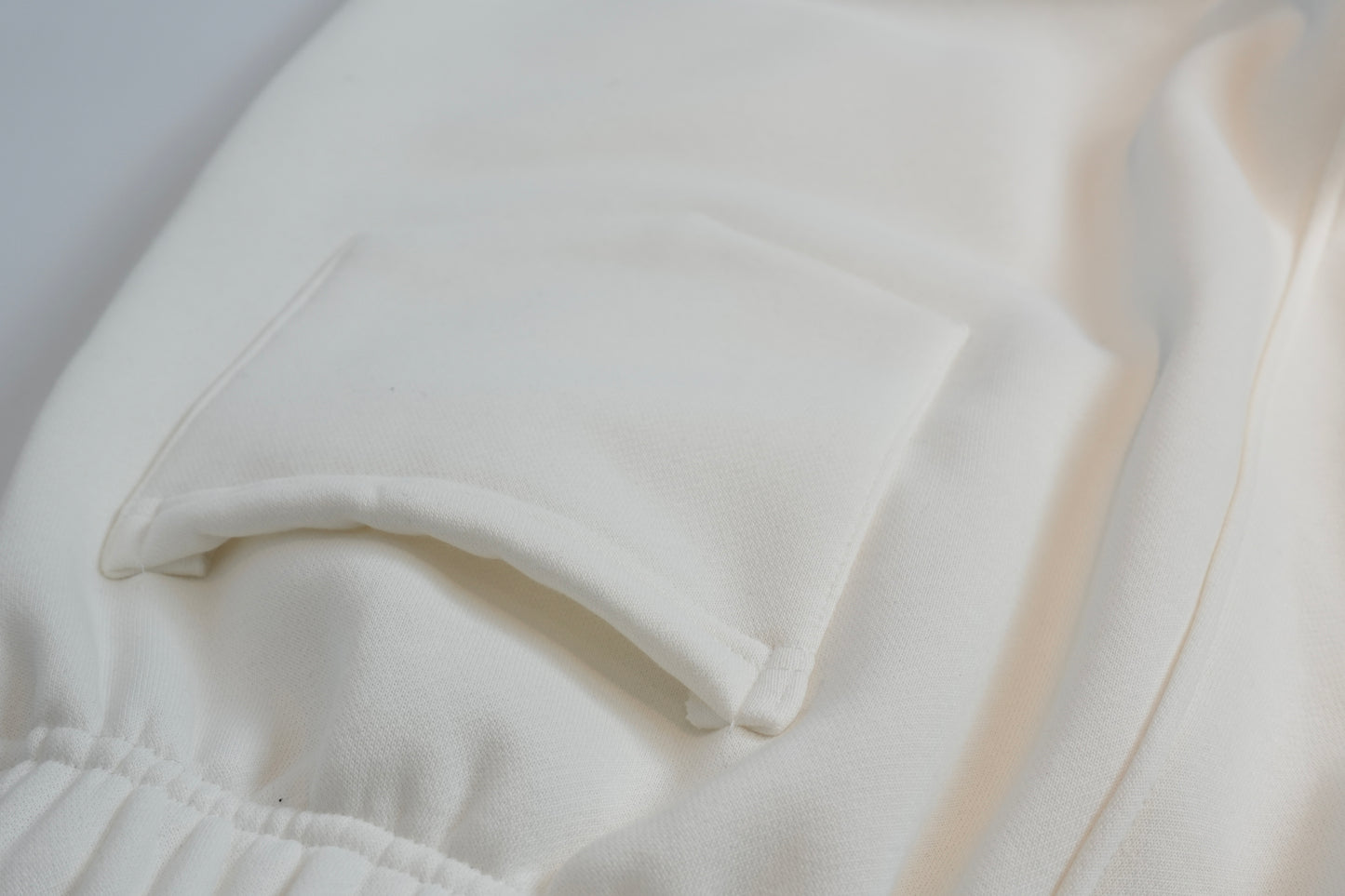 Relaxed Sweatpants - Polar White
