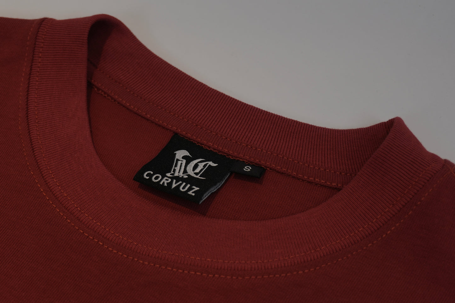 Corvuz Plain Box Tee - Red