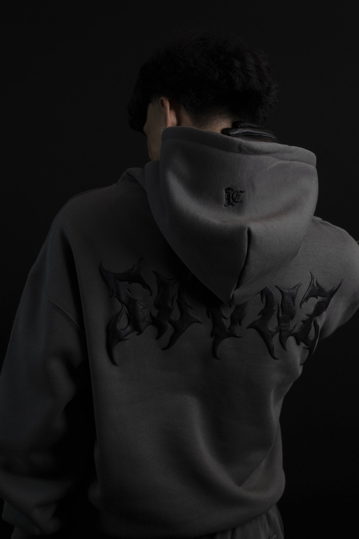 Aura Mist Grey Hoodie