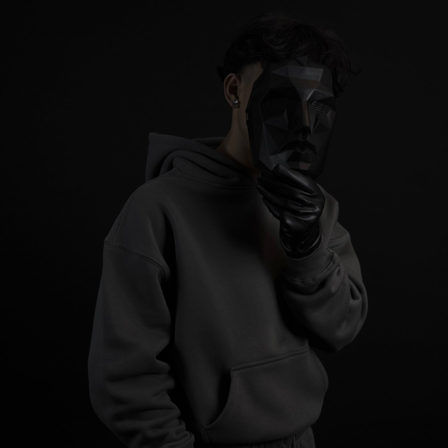 Aura Mist Grey Hoodie