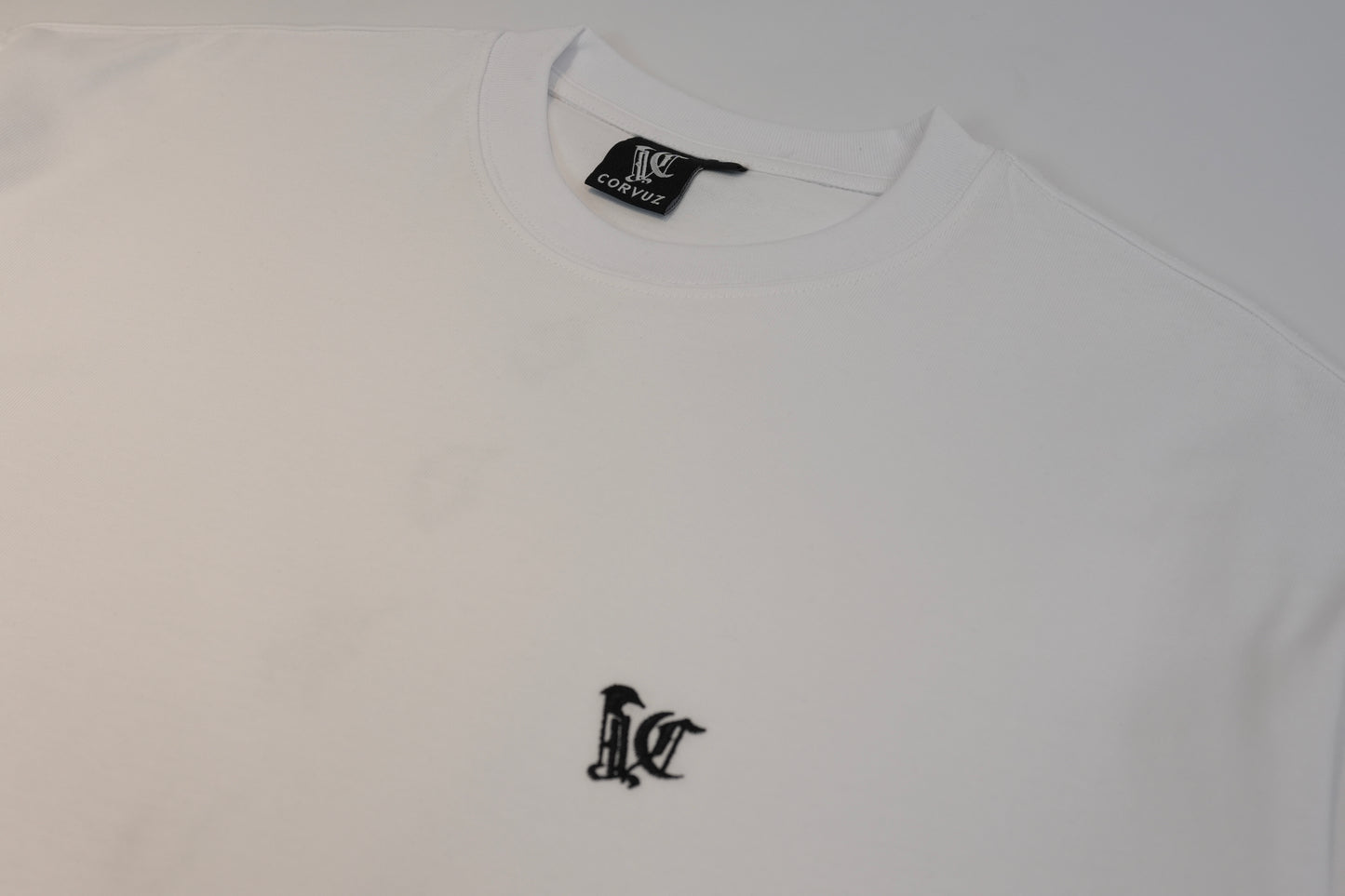Corvuz Plain Box Tee - White