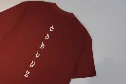Corvuz Plain Box Tee - Red