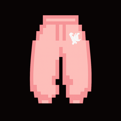 Relaxed Sweatpants - Flamingo