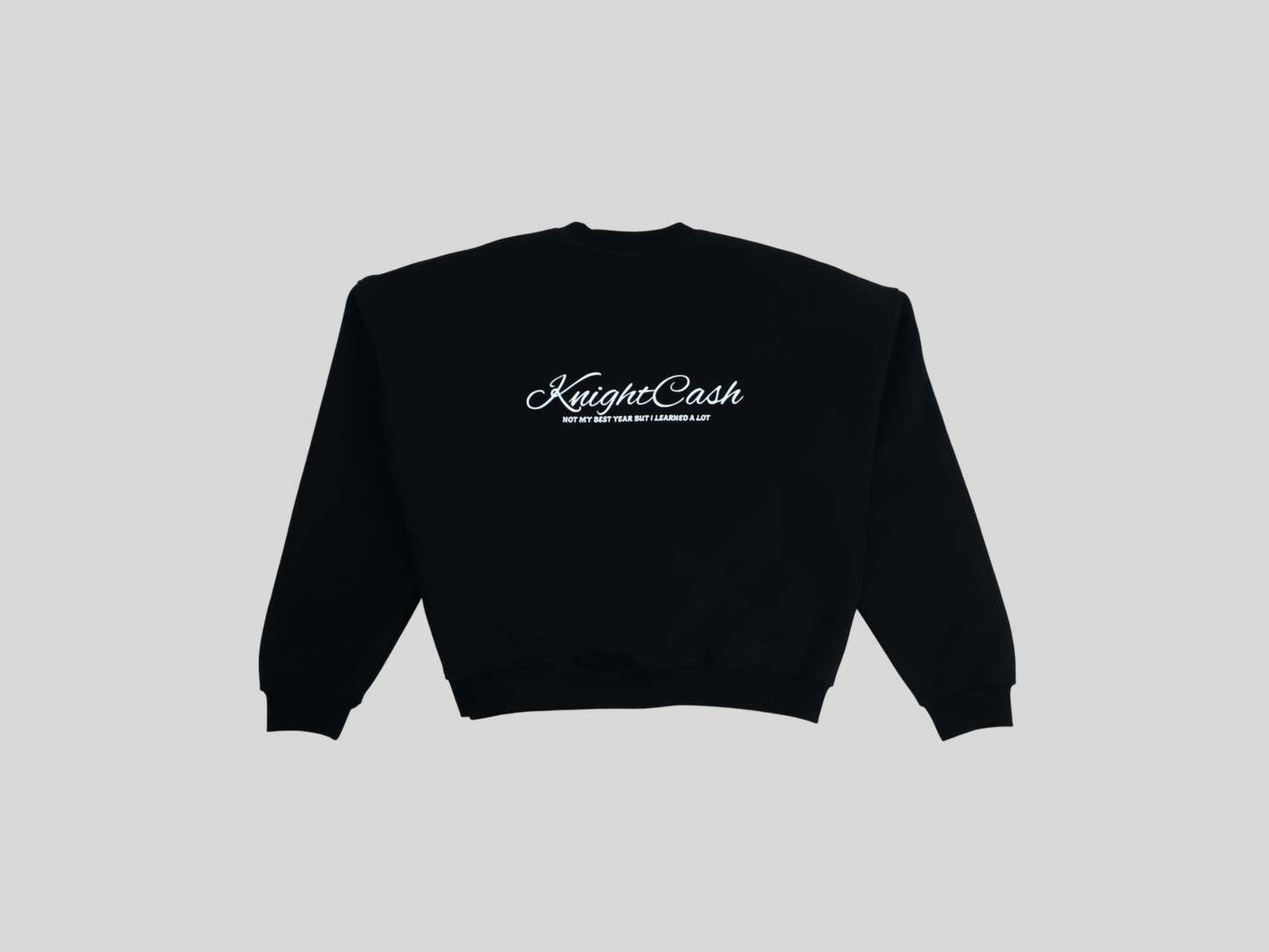 Premium Cropped Sweater - Black