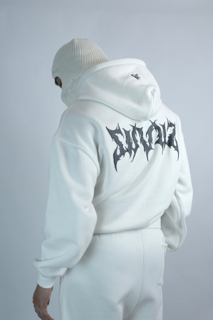 Aura Polar White Hoodie