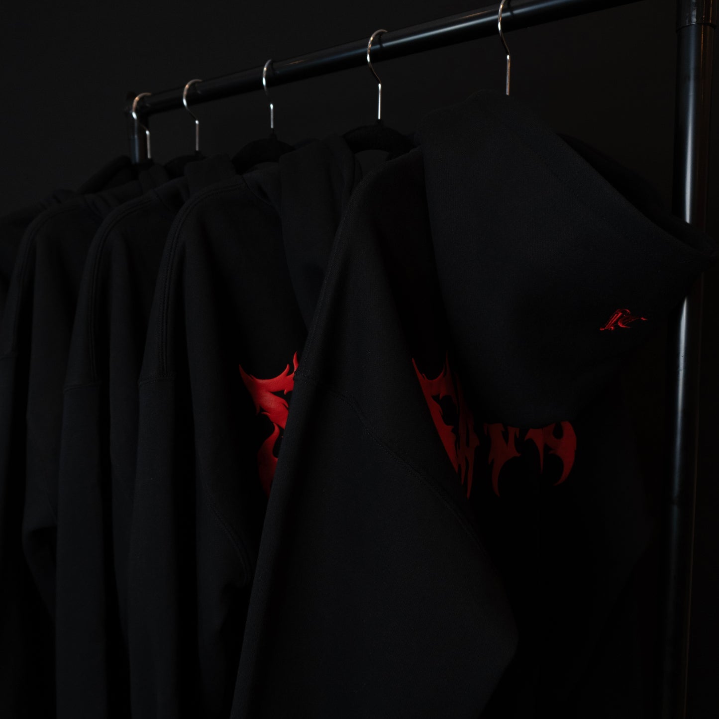 Aura Crimson Hoodie