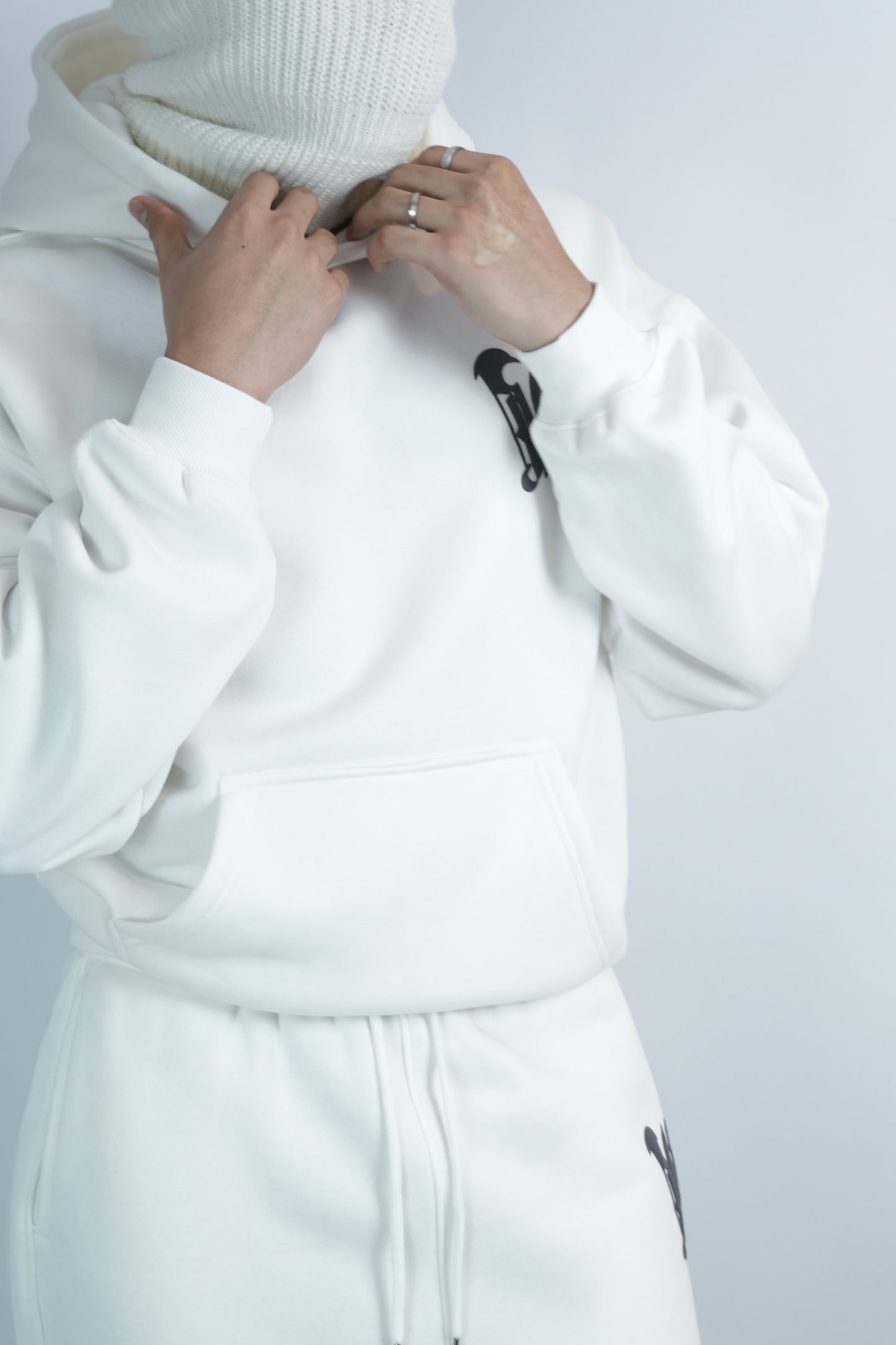 Aura Polar White Hoodie
