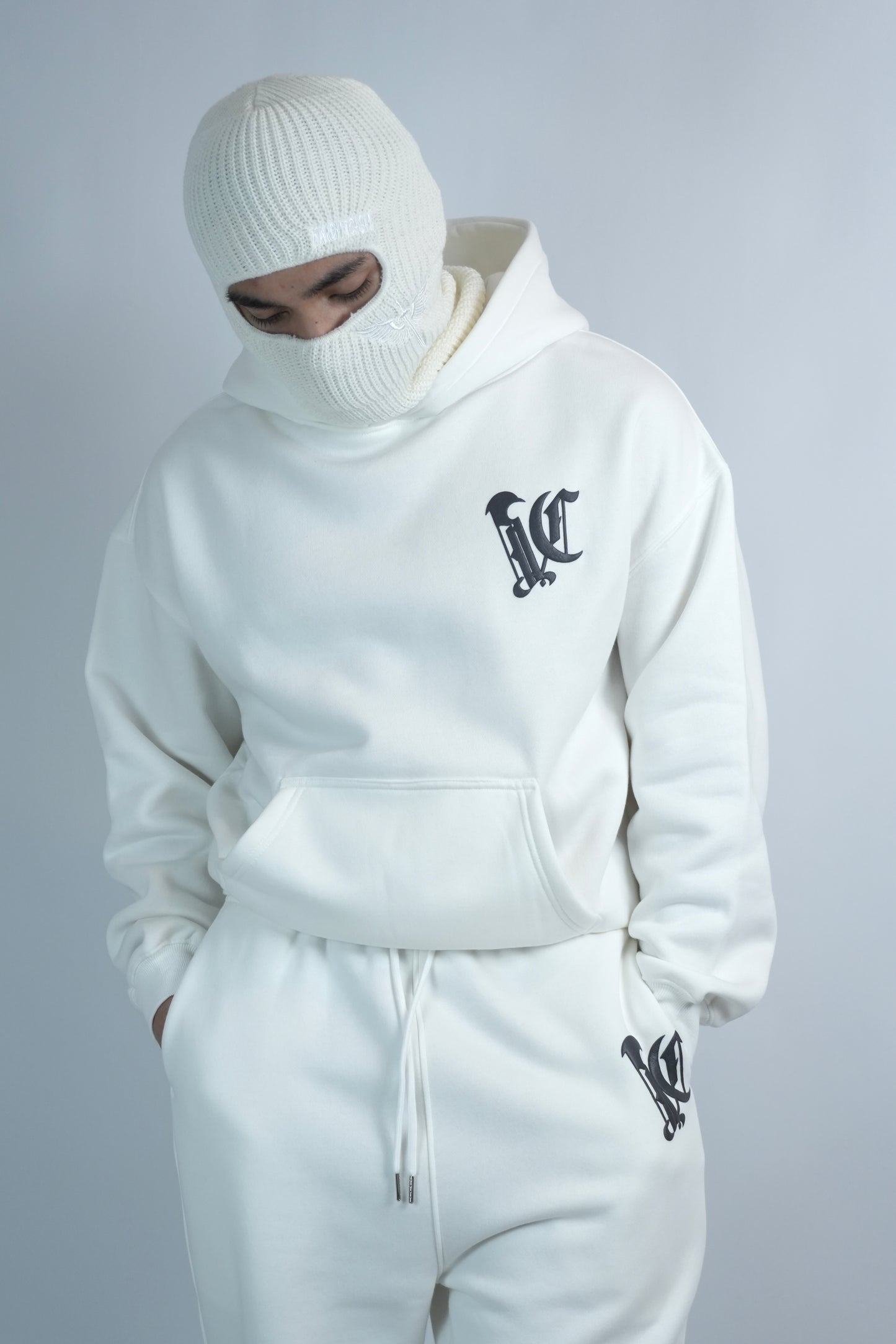 Aura Polar White Hoodie