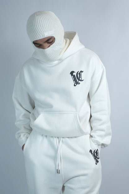 Aura Polar White Hoodie