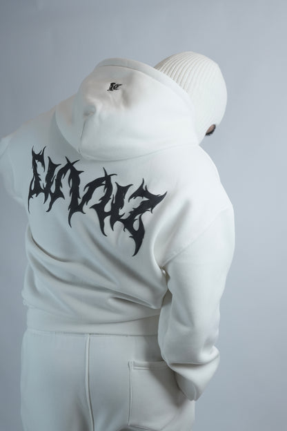 Aura Polar White Hoodie