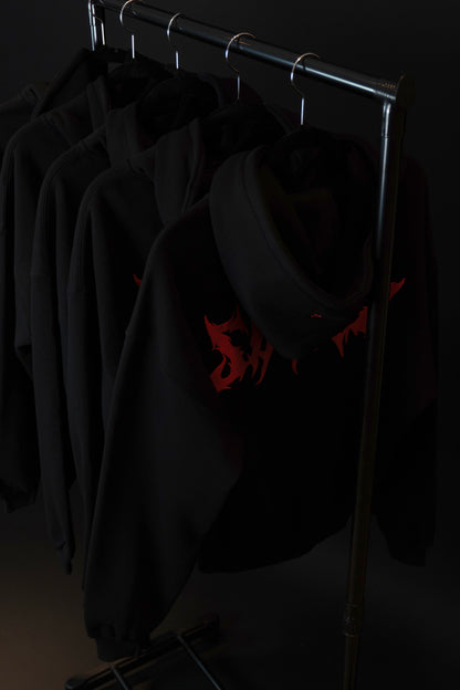 Aura Crimson Hoodie
