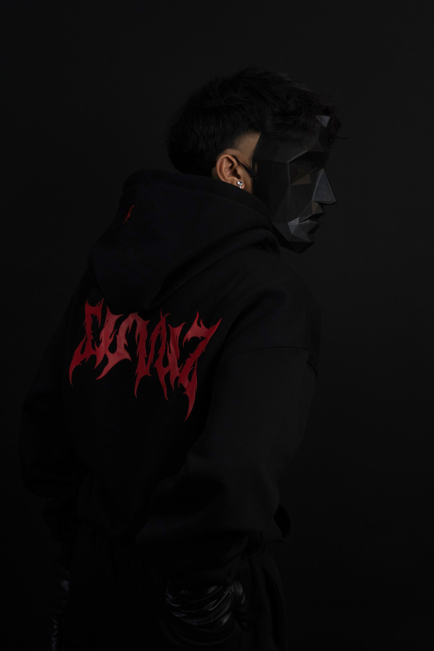 Aura Crimson Hoodie