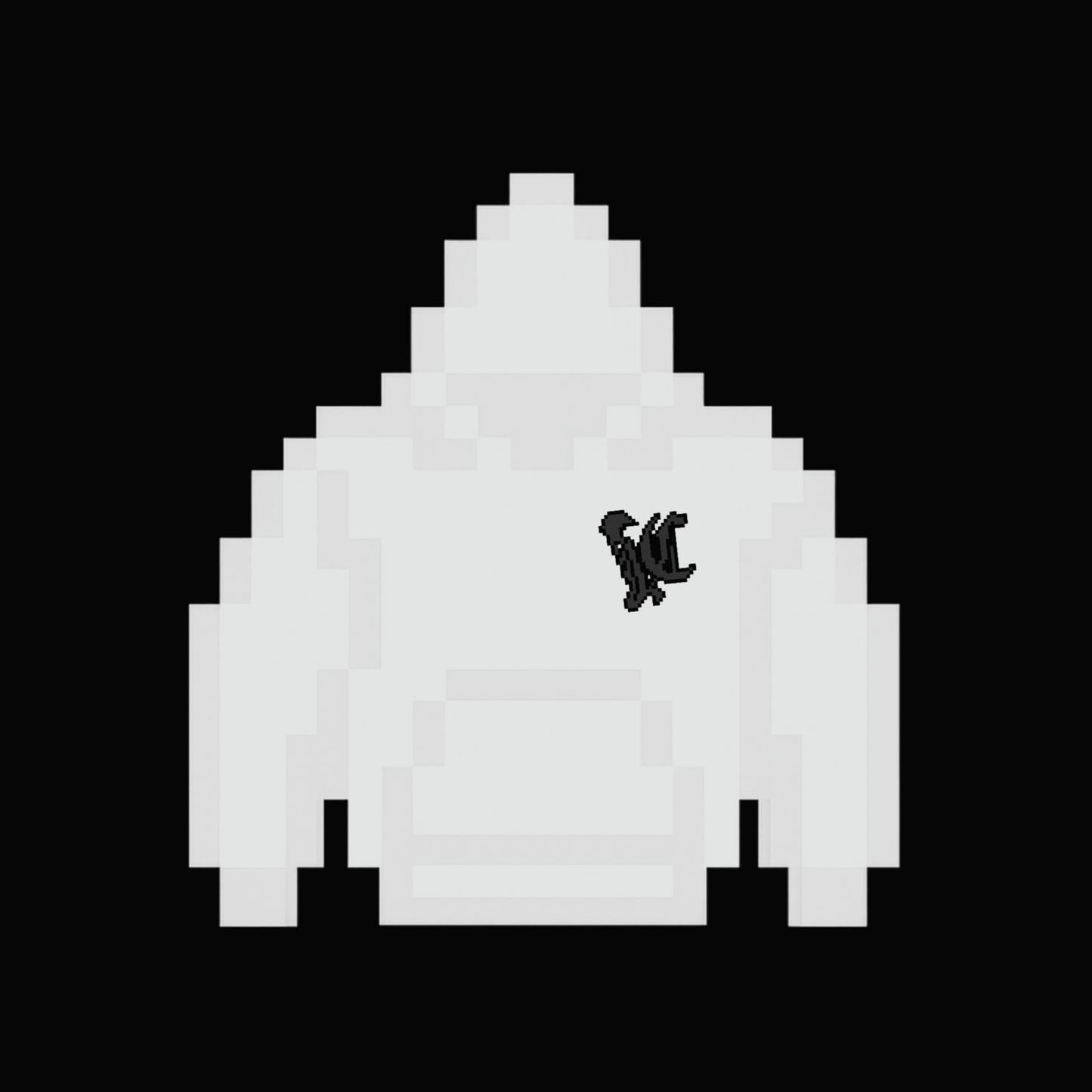 Aura Polar White Hoodie