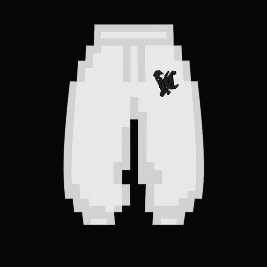 Relaxed Sweatpants - Polar White