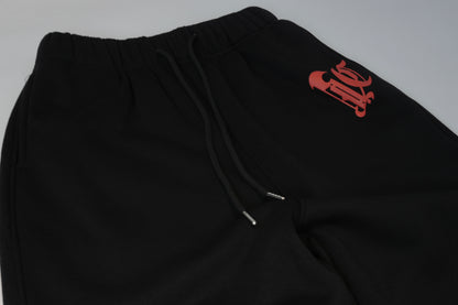 Relaxed Sweatpants - Crimson