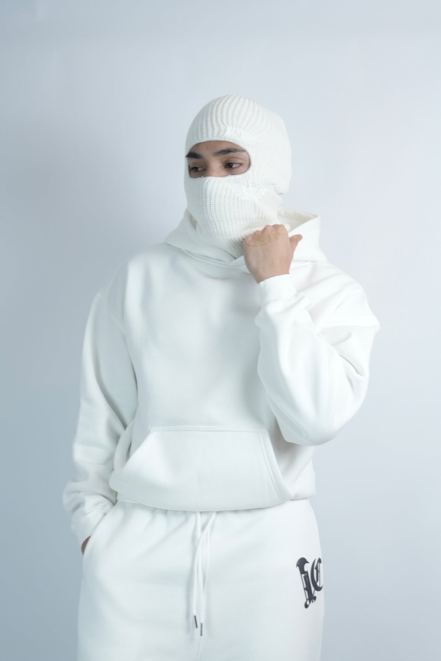 Aura Polar White Hoodie