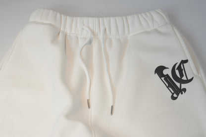 Relaxed Sweatpants - Polar White