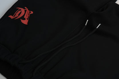 Relaxed Sweatpants - Crimson