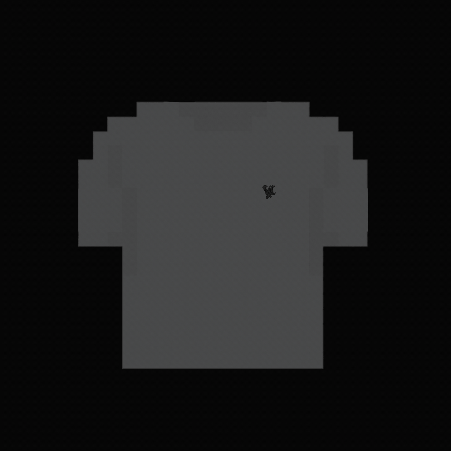 Corvuz Plain Box Tee - Grey